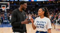OG Anunoby Tells Alicia Keys ‘The City’s Asking for You’ Ahead of Knicks Ceremony Performance