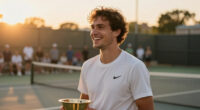 Cruz Hewitt - son of Lleyton - wins on senior debut