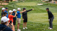 Fans give celebrities some free golf advice at ACC tournament in Lake Tahoe
