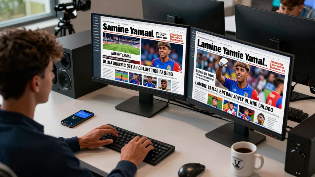 Lamine Yamal Surges In Global Coverage