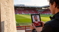 Liverpool unveil Diogo Jota and Andre Silva Anfield memorial