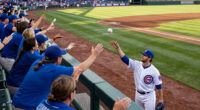 Chicago Cubs Outfielder Ian Happ Tossed A Ball To The Fans With $300 Wrapped Around It To Buy Beers For A Bunch Of Fans