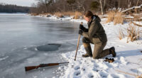 A Hunter’s Ethical Dilemma: The Buck I Was Snow Tracking Broke Through The Ice