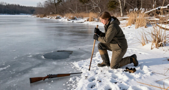 A Hunter’s Ethical Dilemma: The Buck I Was Snow Tracking Broke Through The Ice