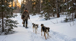 An Old-School Snowshoe Hare Hunt With Hounds Is The Most Underrated Winter Adventure