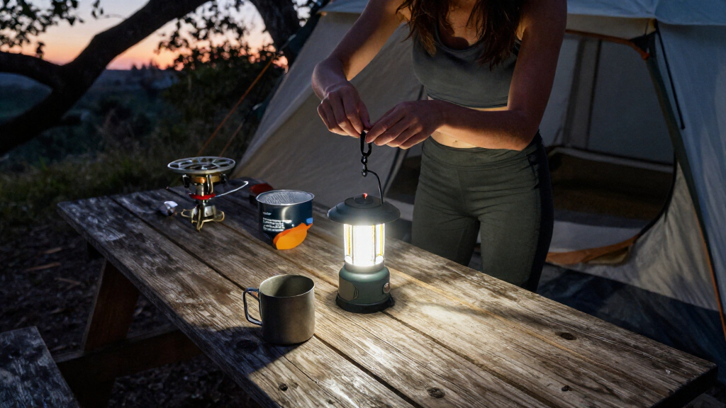 How To Use The Bright 10000mAh Rechargeable LED Camping Lantern And Work Light For $12.50
