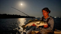 I Caught The World-Record Striped Bass During The Eclipse Of A Full Moon