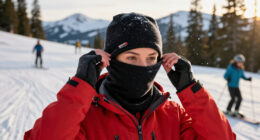 Stay Warm On The Slopes With The Sireck Thermal Fleece Balaclava For $9